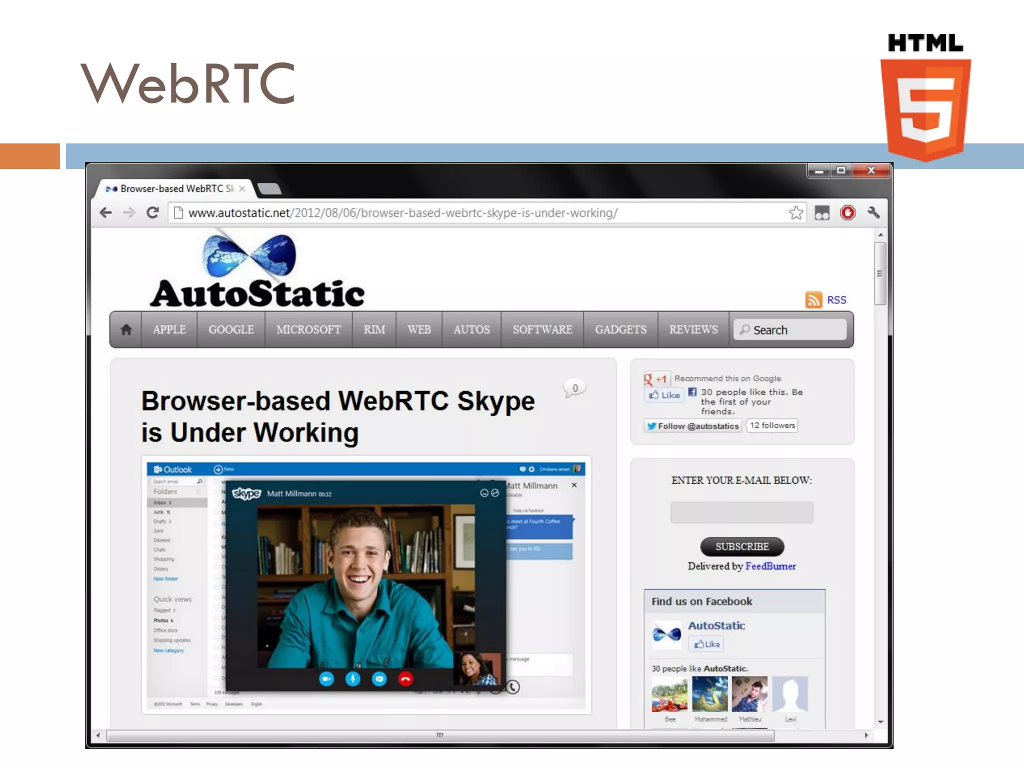WebRTC
 