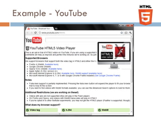 Example - YouTube
 