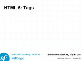HTML 5: Tags 