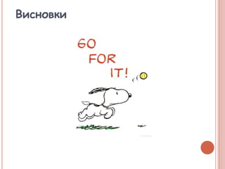 Висновки
 