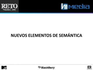 NUEVOS ELEMENTOS DE SEMÁNTICA
 