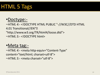Html 5 | PPT