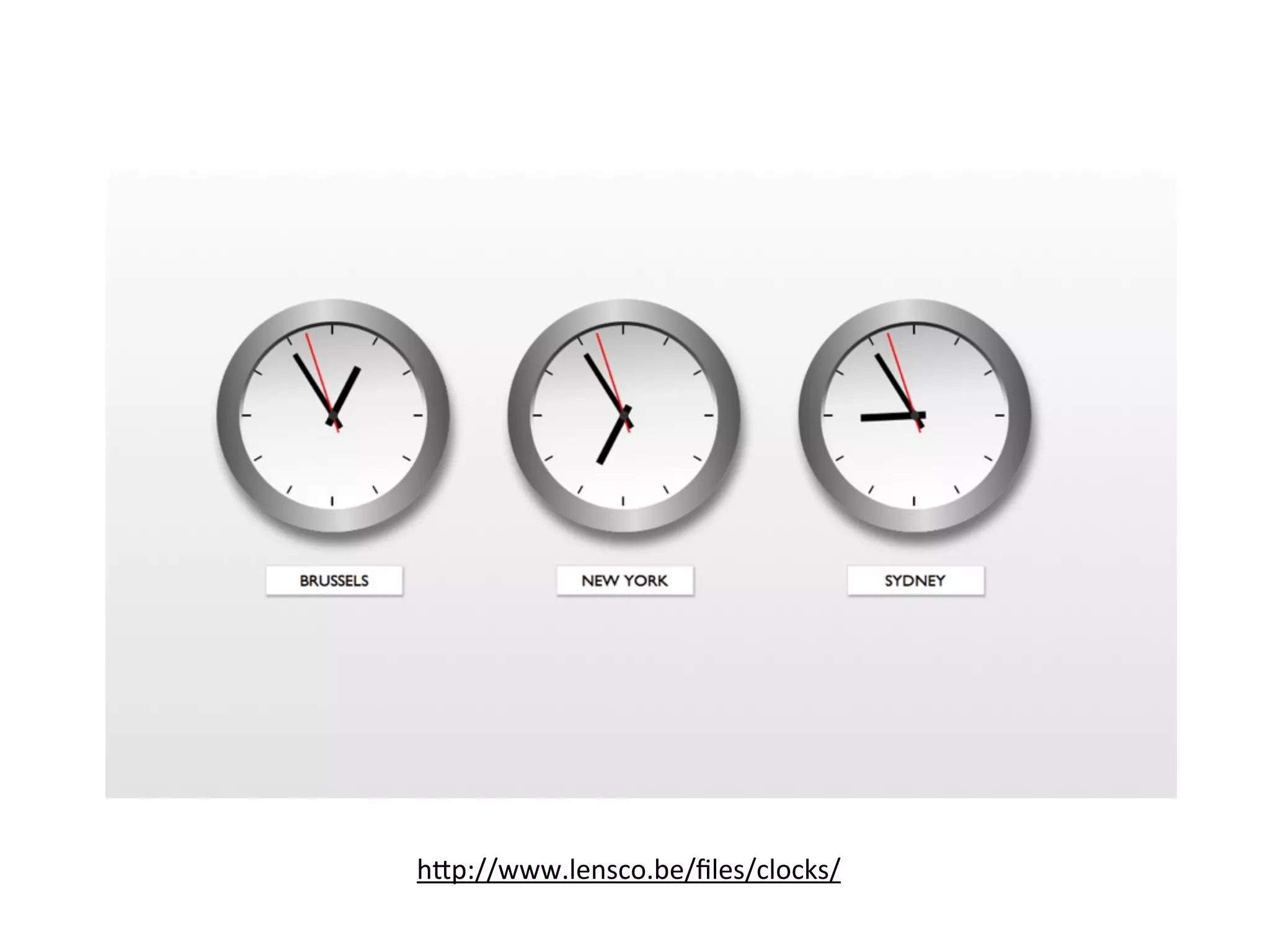 h*p://www.lensco.be/ﬁles/clocks/
 