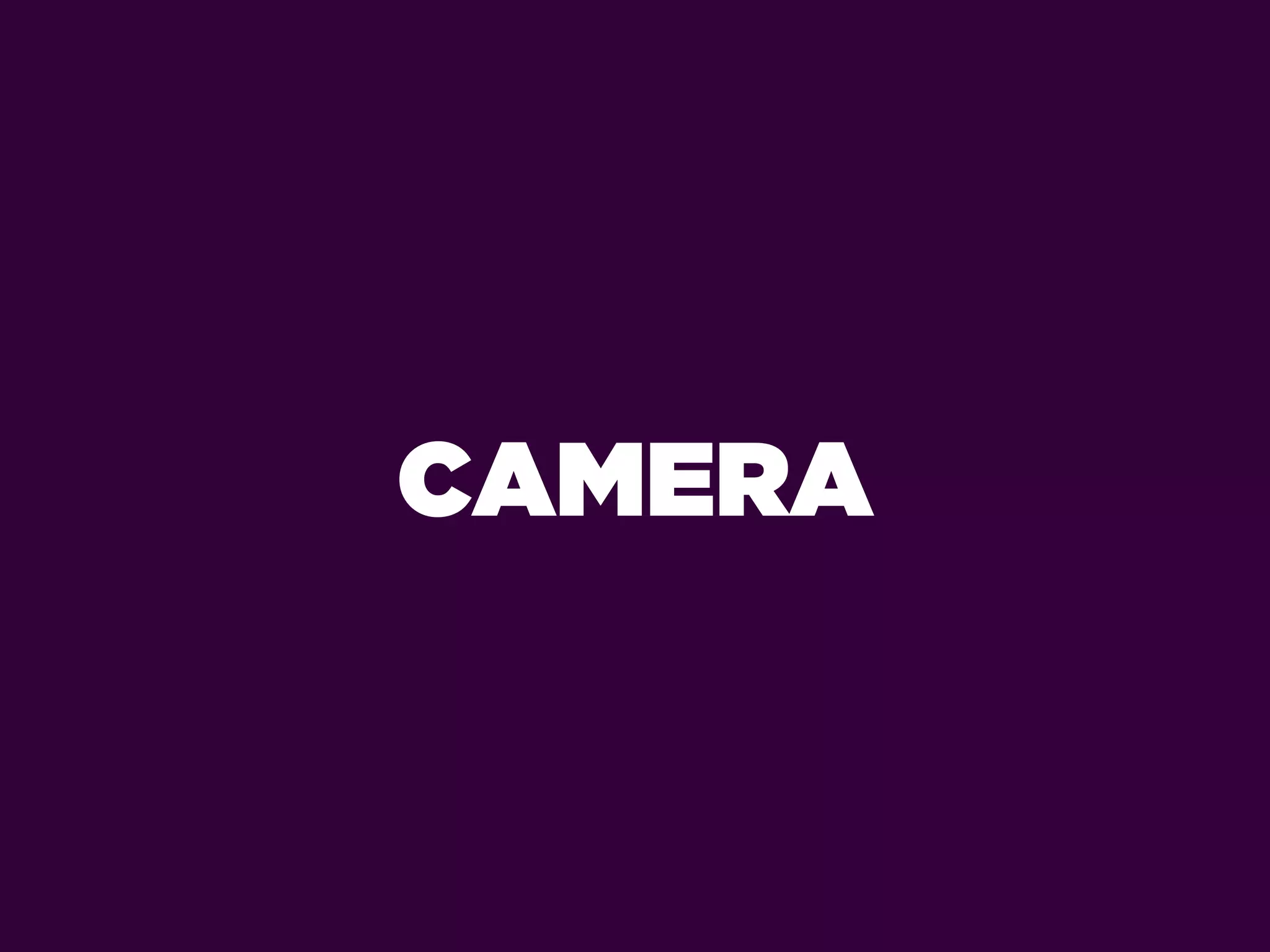 CAMERA
 