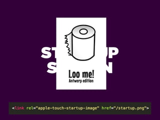 STARTUP
 SCREEN
 