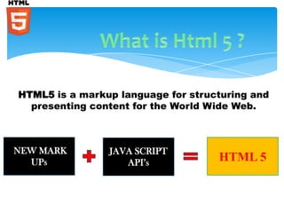 Html5 Basic Structure | PPT
