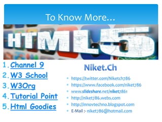 Html5 Basic Structure | PPT