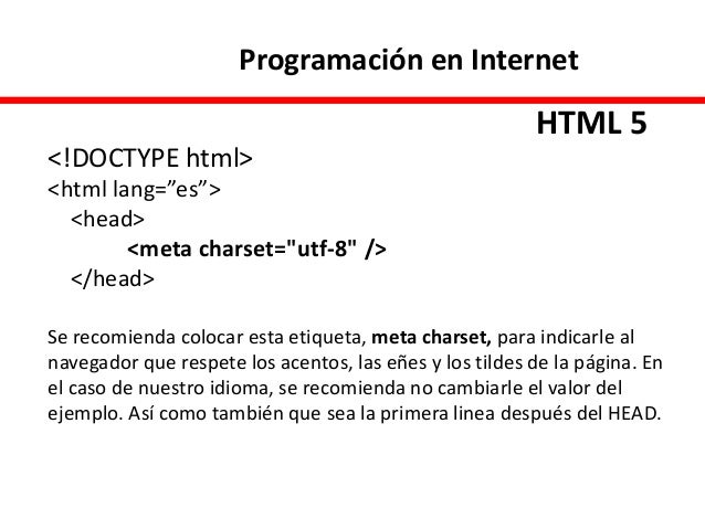 Programacion Basica De Html5 Programacion Basica De Html5