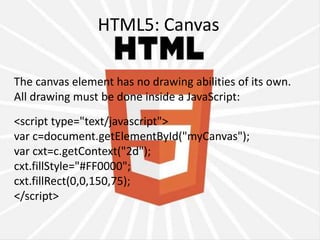 HTML 5 | PPTX