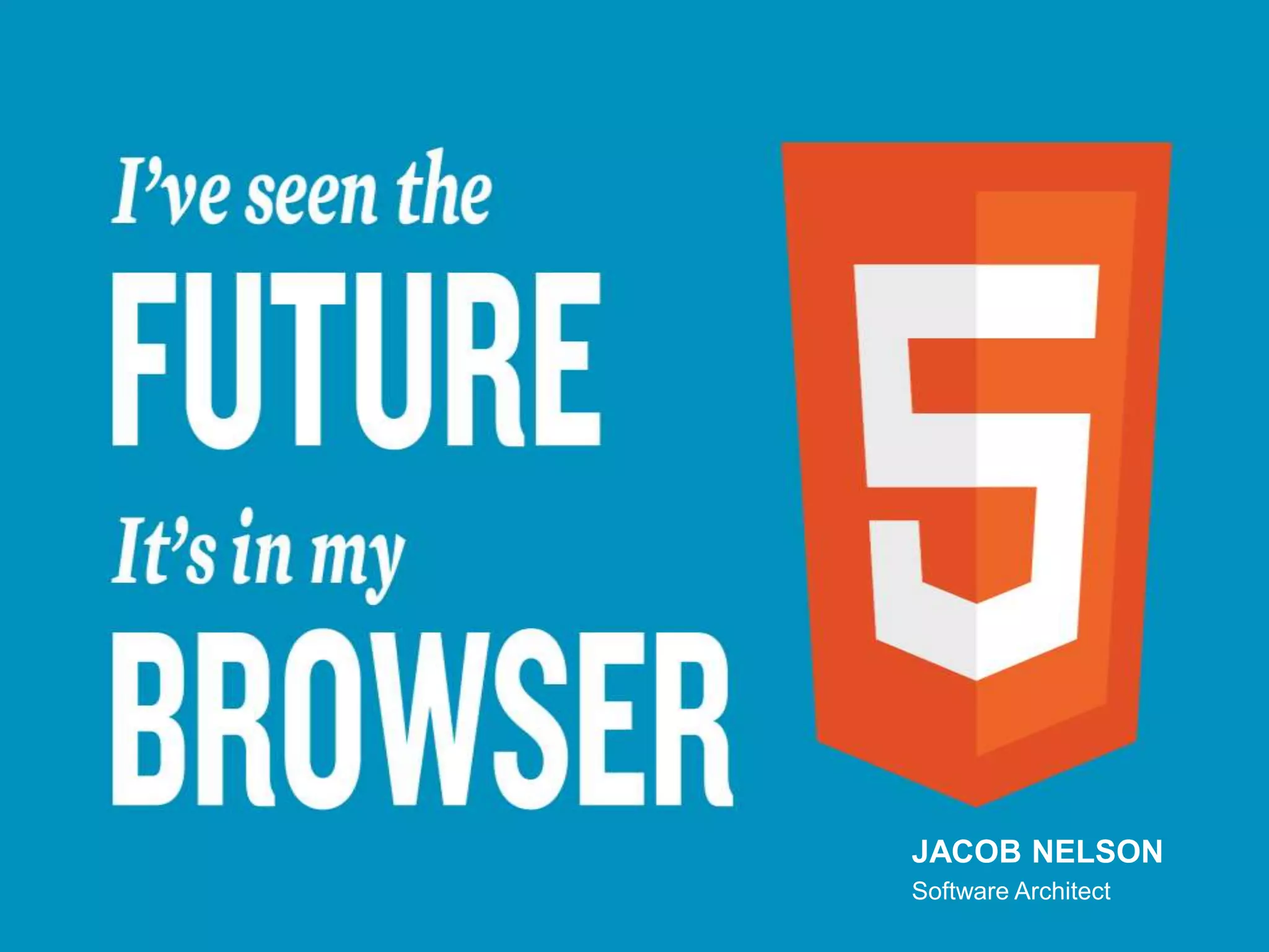 tSsdf
Thursday, January 19, 2017
JACOB NELSON
Software Architect
 