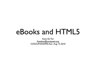 Html5 and-ebook