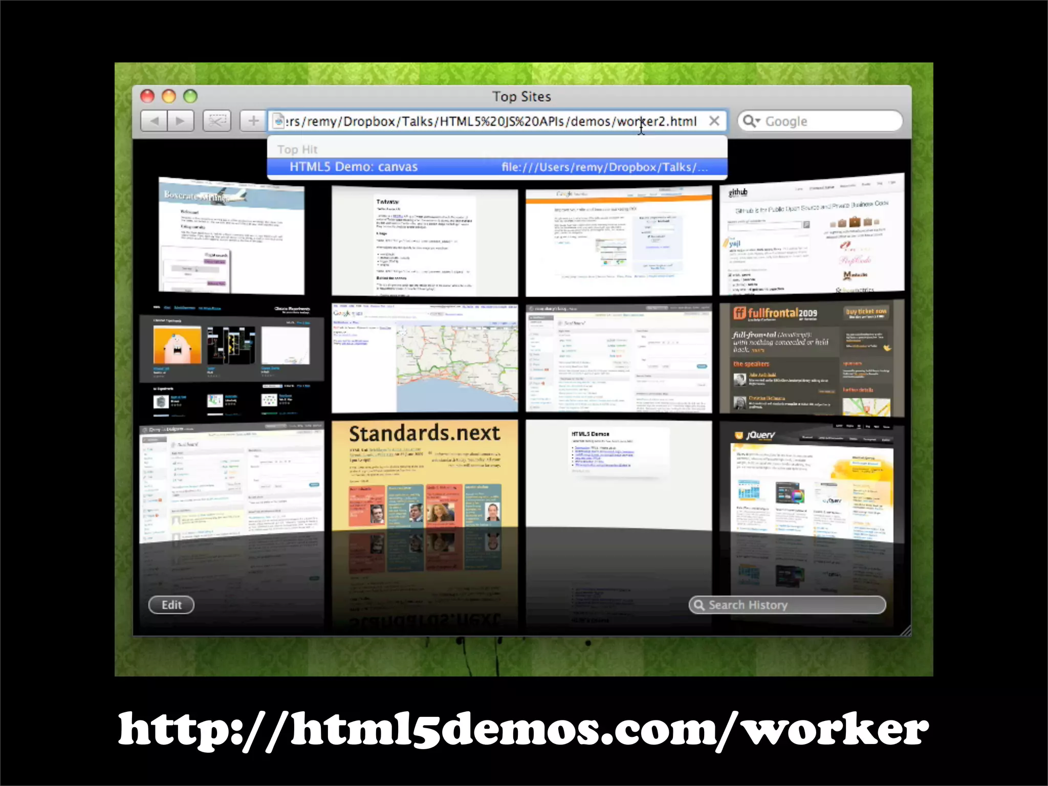 http://html5demos.com/worker
 