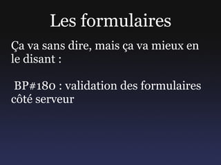 Liens d'évitement (BP#132) 