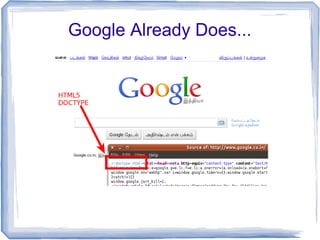 Google Already Does...
 