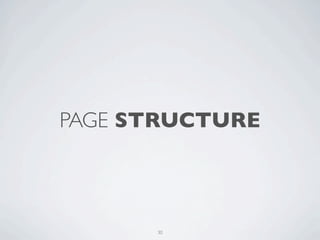PAGE STRUCTURE



      30
 