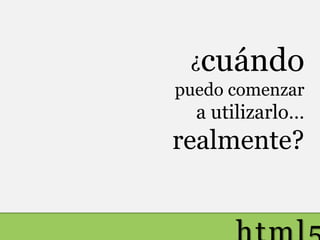 HTML5 Enfoque Semantico