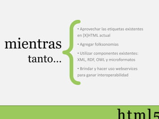 HTML5 Enfoque Semantico