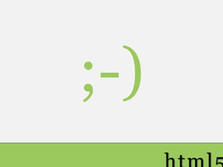 HTML5 Enfoque Semantico