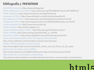 HTML5 Enfoque Semantico