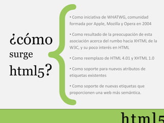 HTML5 Enfoque Semantico