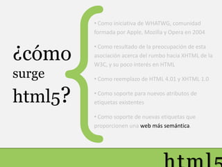 HTML5 Enfoque Semantico