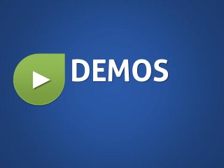 >

DEMOS

 