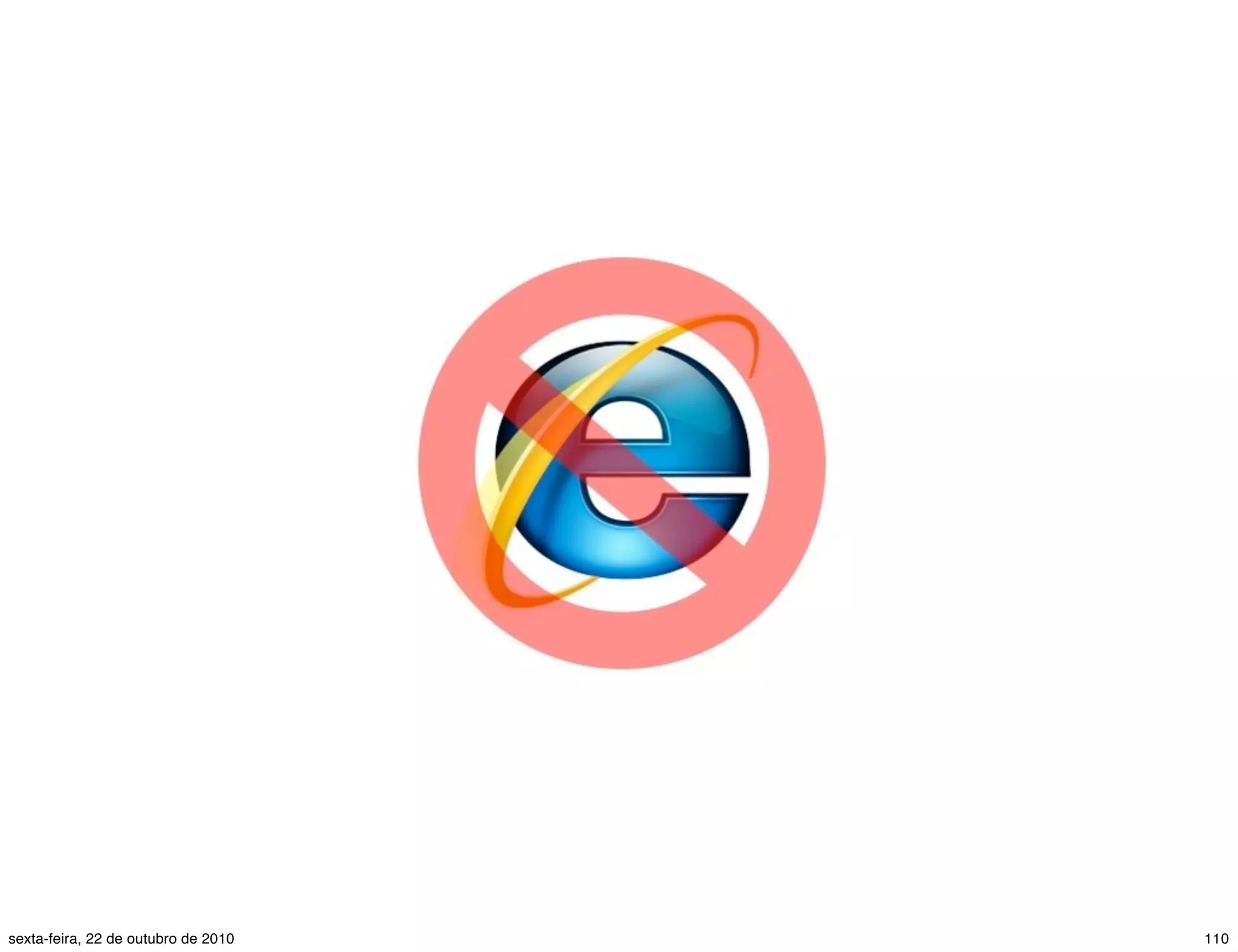 110sexta-feira, 22 de outubro de 2010 