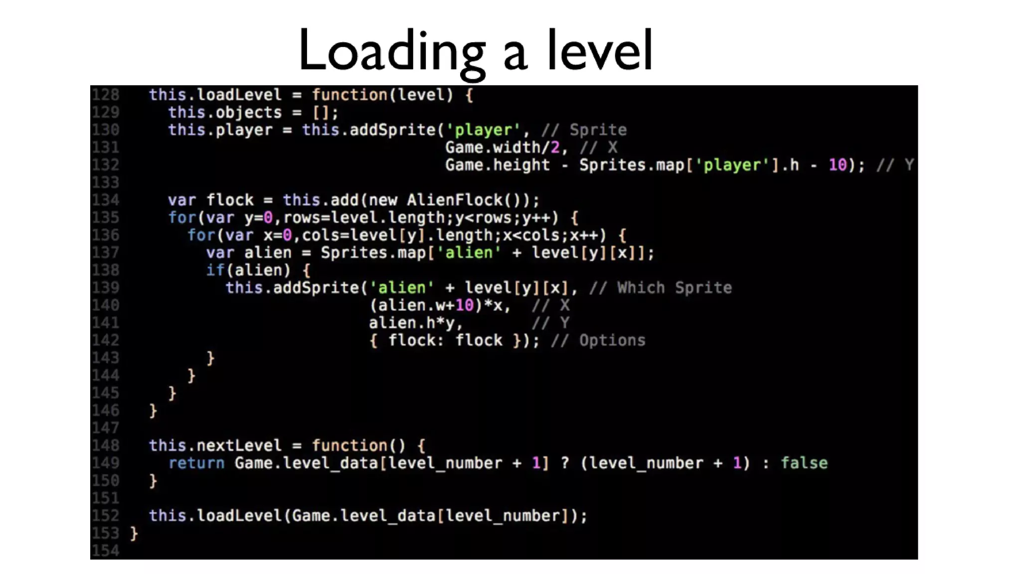 HTML5 Space Invaders