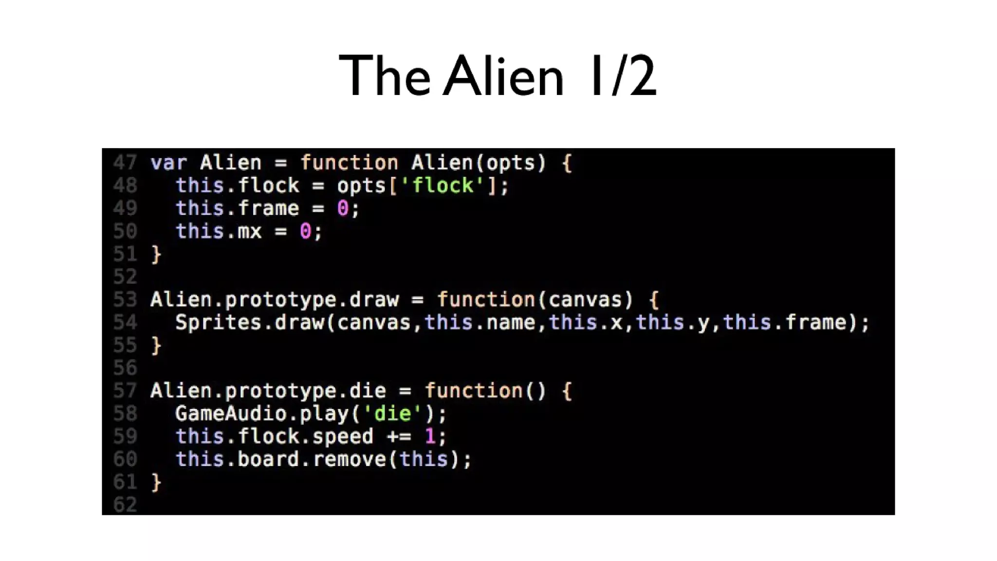 HTML5 Space Invaders
