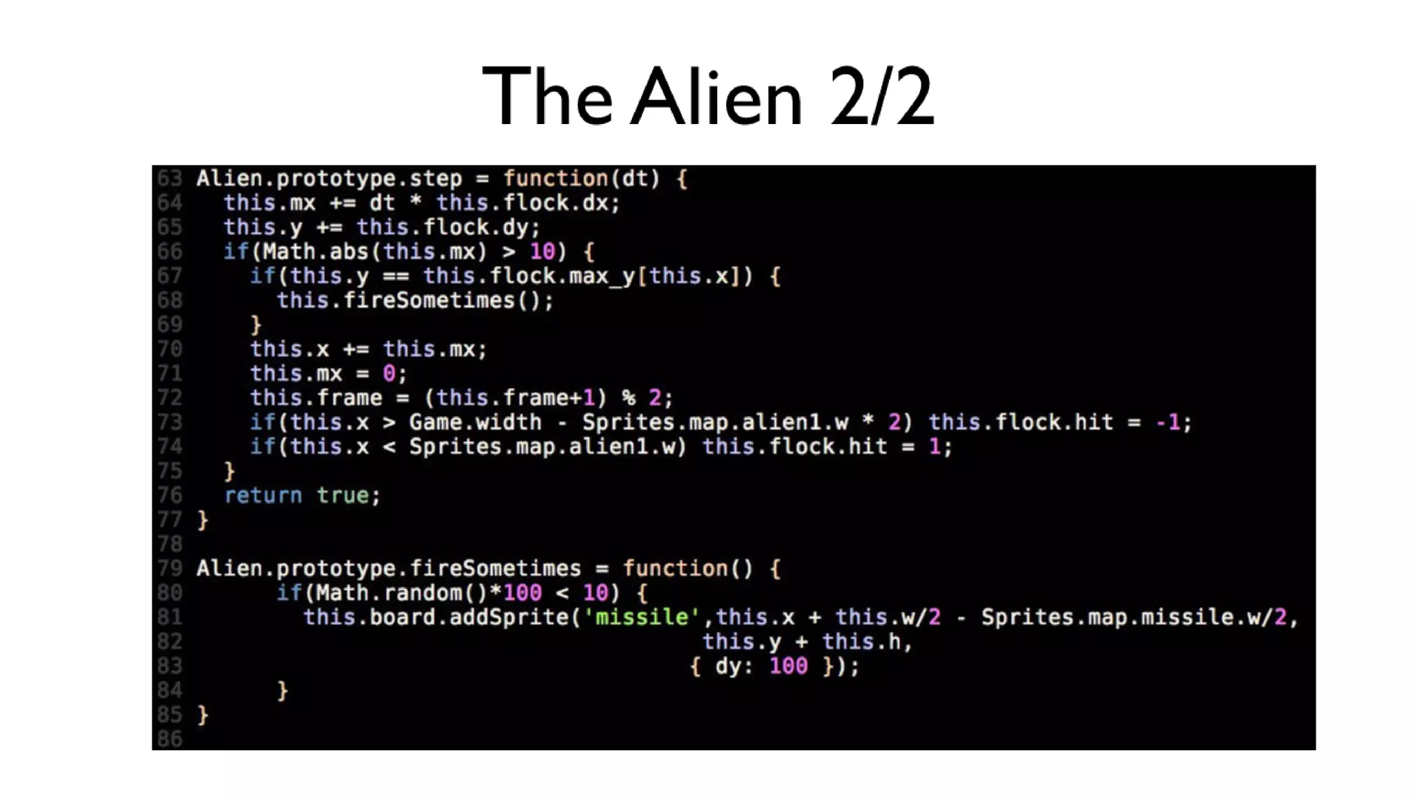 HTML5 Space Invaders