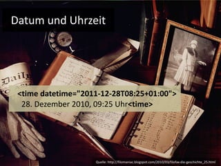 Datum und Uhrzeit Quelle: http://filomaniac.blogspot.com/2010/03/filofax-die-geschichte_25.html <time datetime="2011-12-28T08:25+01:00">   28. Dezember 2010, 09:25 Uhr <time> 