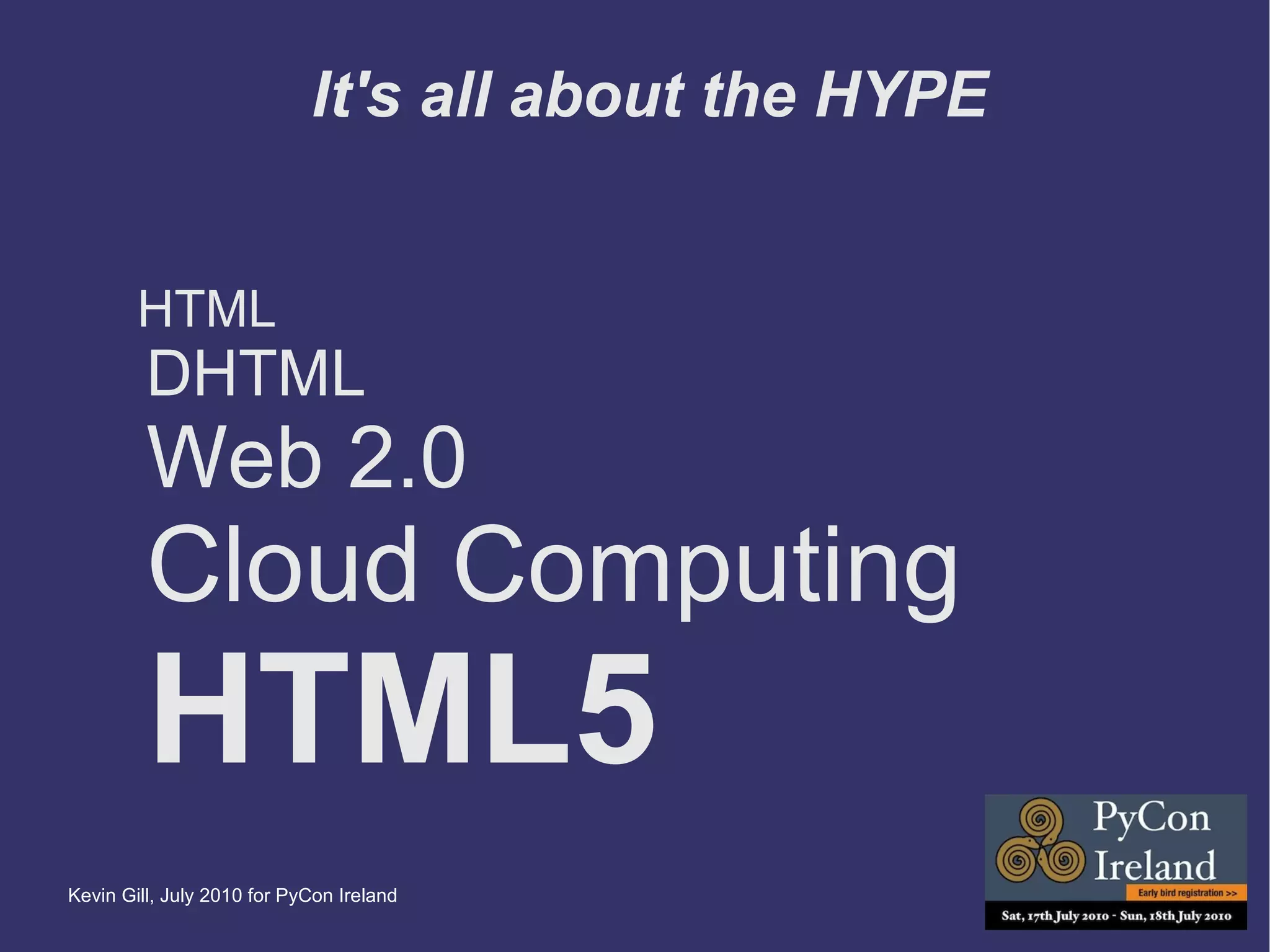 What is HTML5? 