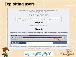 Exploiting users




           //goo.gl/DgPpY   34
 