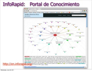 InfoRapid: Portal de Conocimiento




   http://en.inforapid.org/
Wednesday, June 29, 2011
 