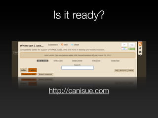 Is it ready?




http://canisue.com
 