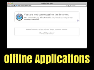 Offline Applications
 