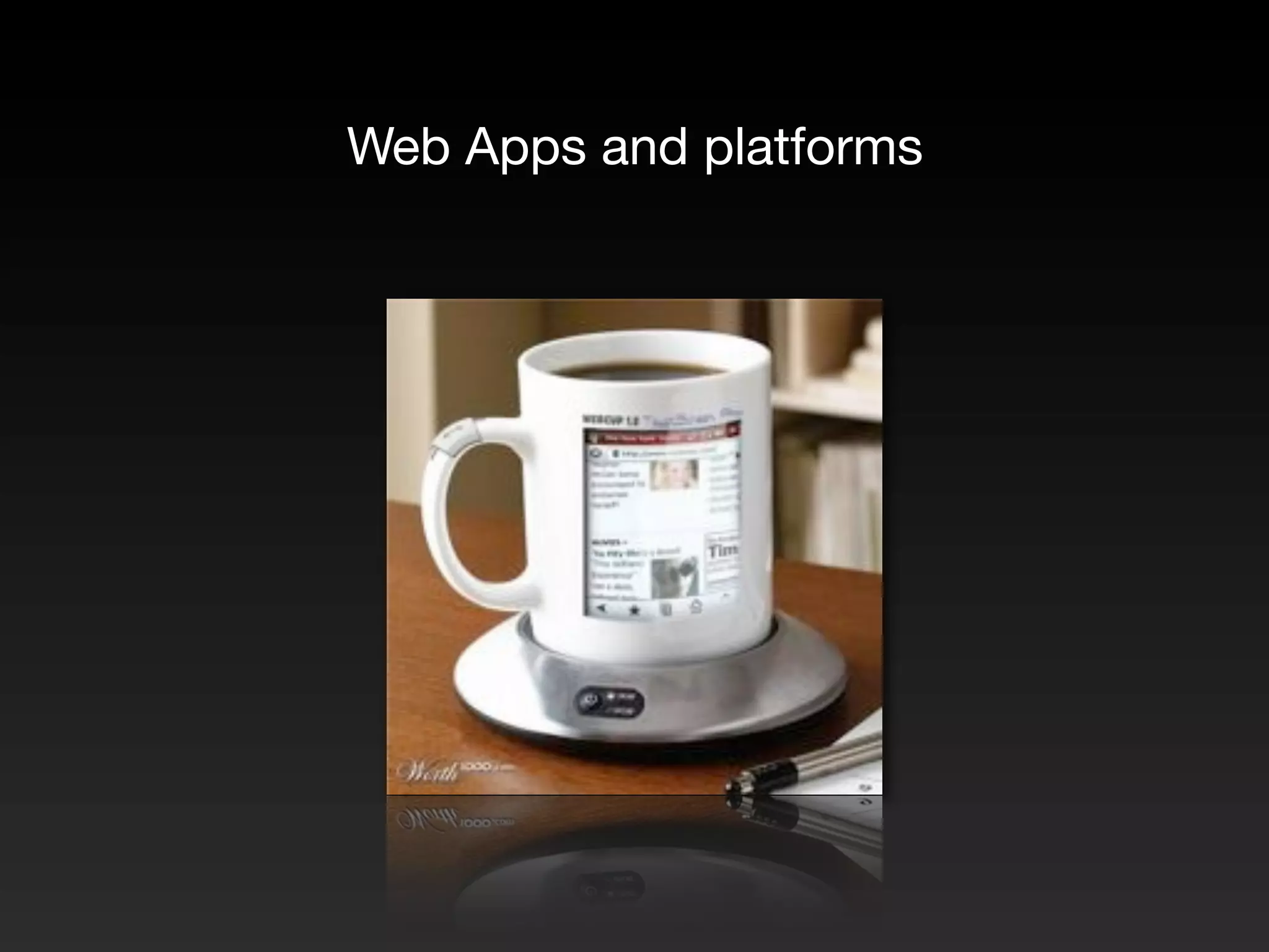 Web Apps and platforms 