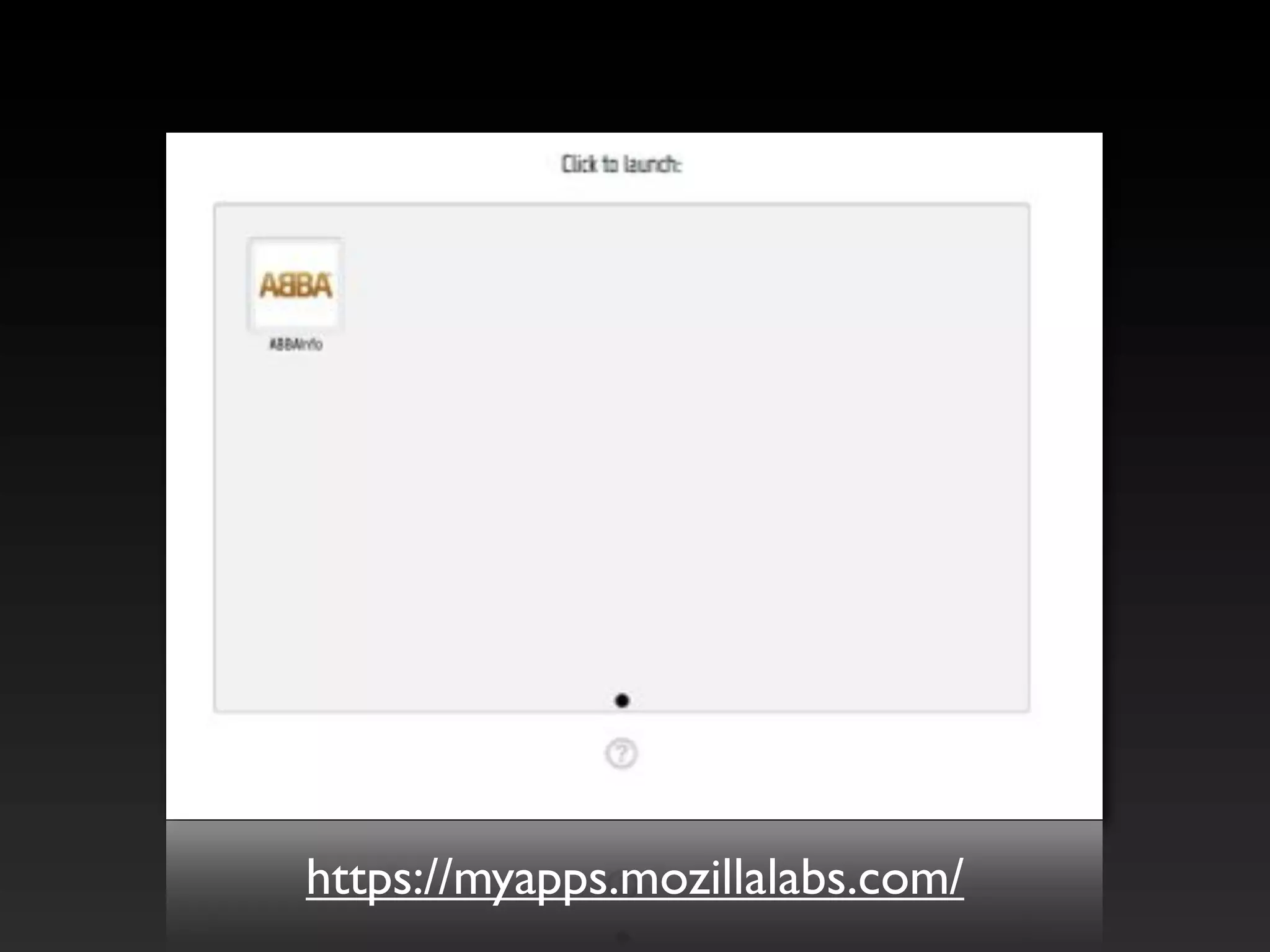 https://myapps.mozillalabs.com/ 