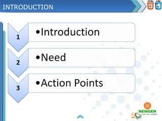 INTRODUCTION
 