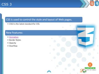 CSS 3
 