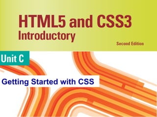 Getting Started with CSS
 