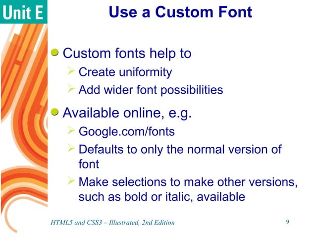 Formatting text with CSS | PPT