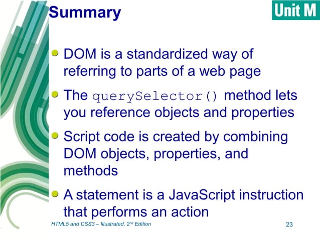 Javascript programming using the document object model | PPT | Free ...