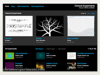 chromeexperiments.com
 