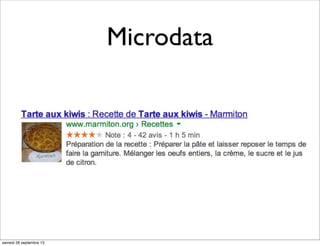 Microdata
samedi 28 septembre 13
 