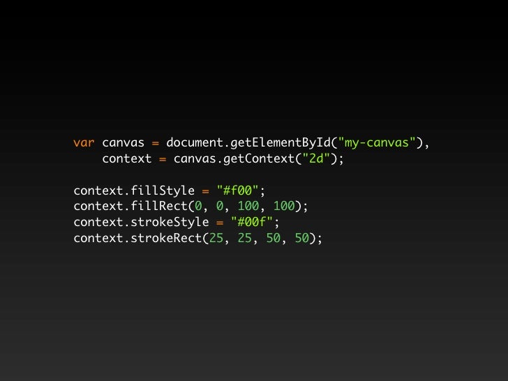 HTML5 APIs The New Frontier
