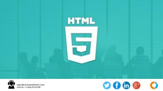 HTML 5 App
Development services
 