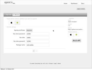 Mittwoch, 13. Oktober 2010
 