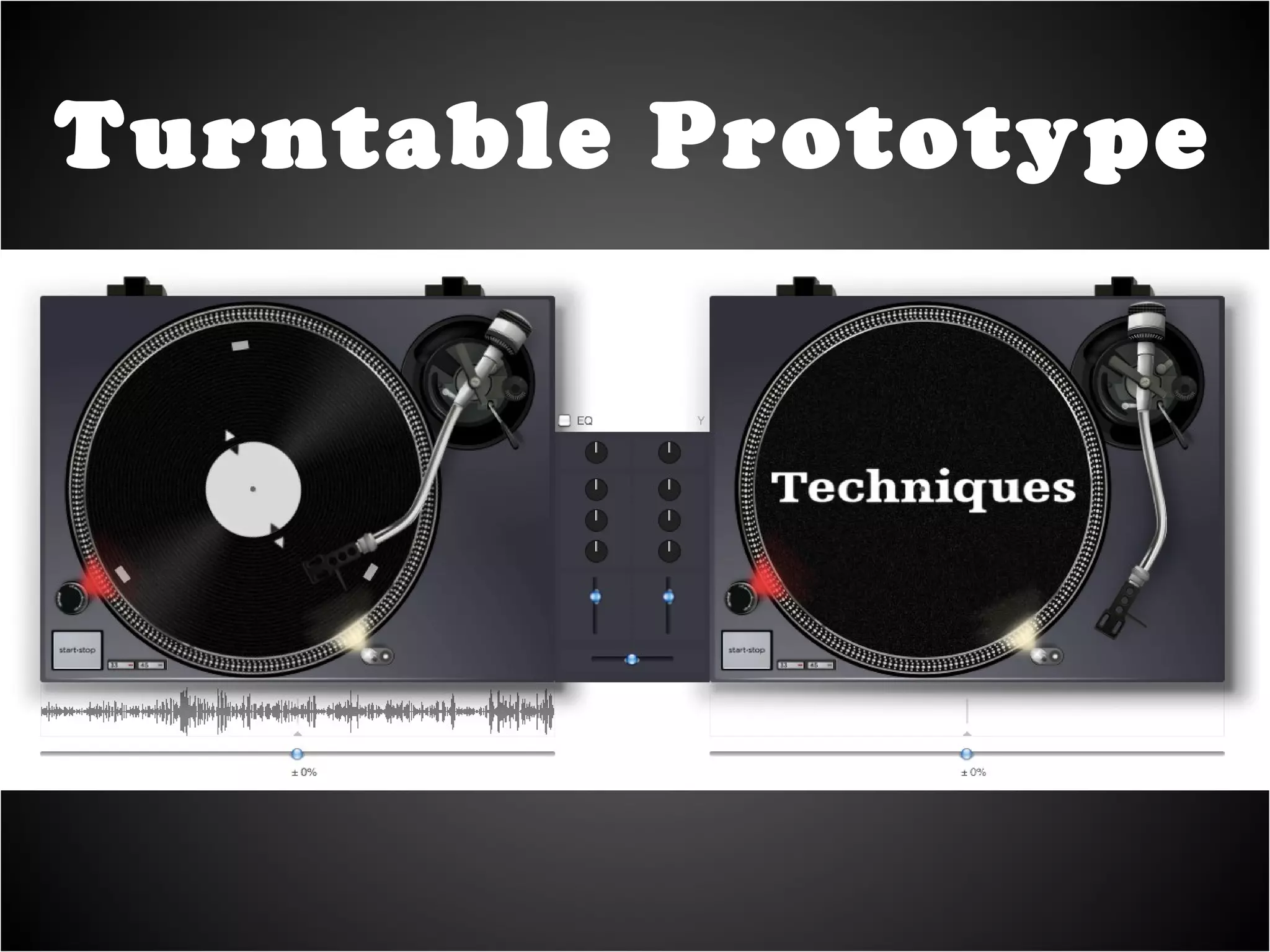 [ demo ] Turntable Prototype Layout/box model mode (RGBA outline and background colors) 