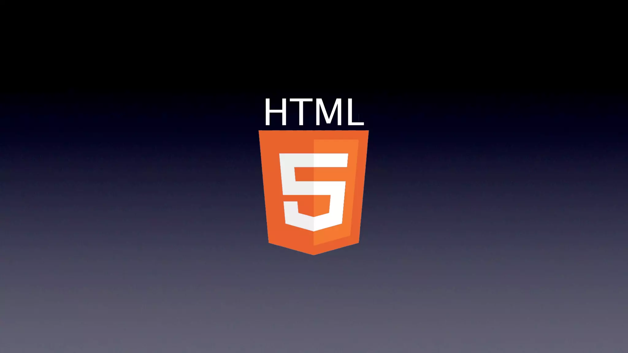 HTML
 